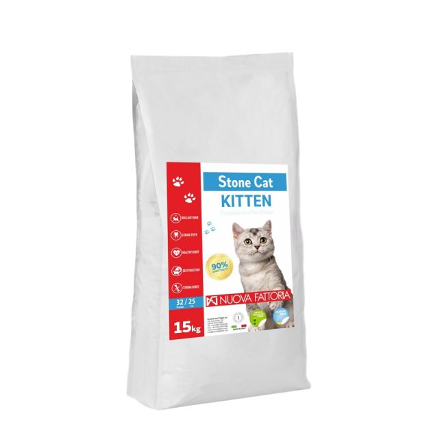 Nuova Fattoria Stone Cat Kitten - Varianta: 5 kg