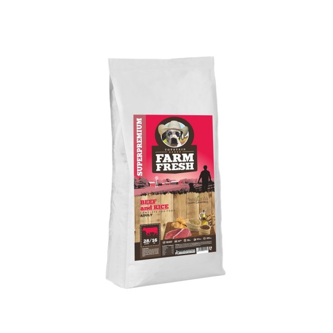 Farm Fresh Beef and Rice - Varianta: 15 kg