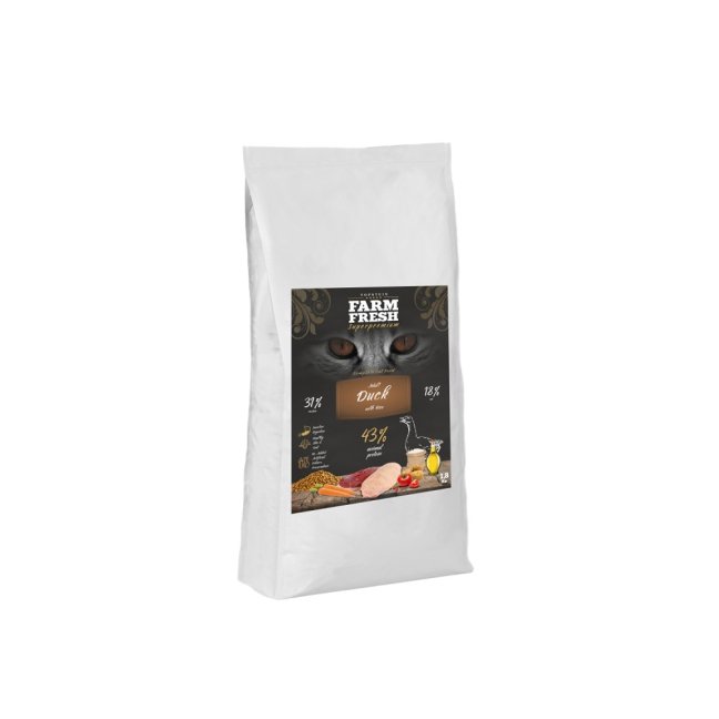 Farm Fresh Cat Adult Duck with Rice - Varianta: 1,8 kg