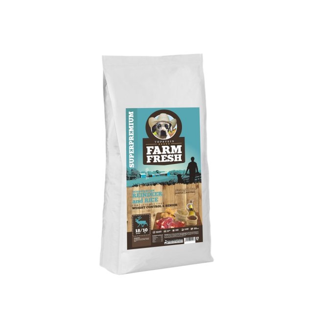 Farm Fresh Scandinavian Reindeer and Rice Weight Control & Senior - Varianta: 2 kg