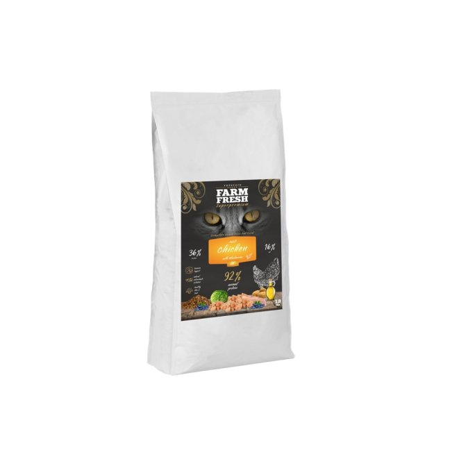 Farm Fresh Cat Adult Chicken with Blueberries GF - Varianta: 1,8 kg
