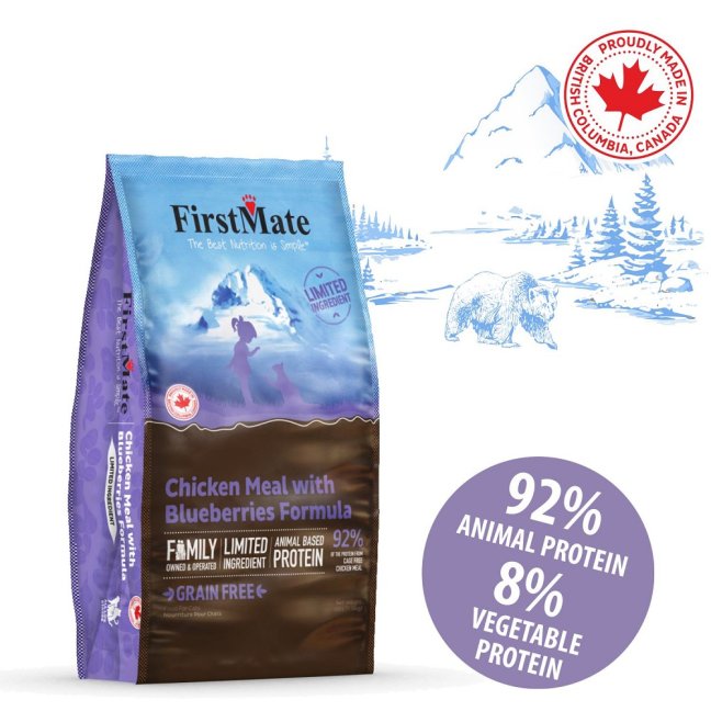FirstMate Chicken With Blueberries Cat - Varianta: 1,8 kg